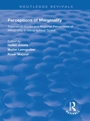 cover image of Perceptions of Marginality